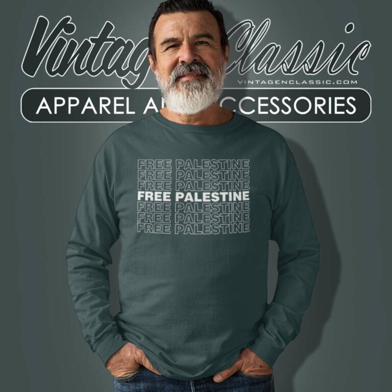 Free Palestine Shirt Human Civil Rights Long Sleeve Tee Free Palestine Shirt Human Civil Rights Long Sleeve Tee