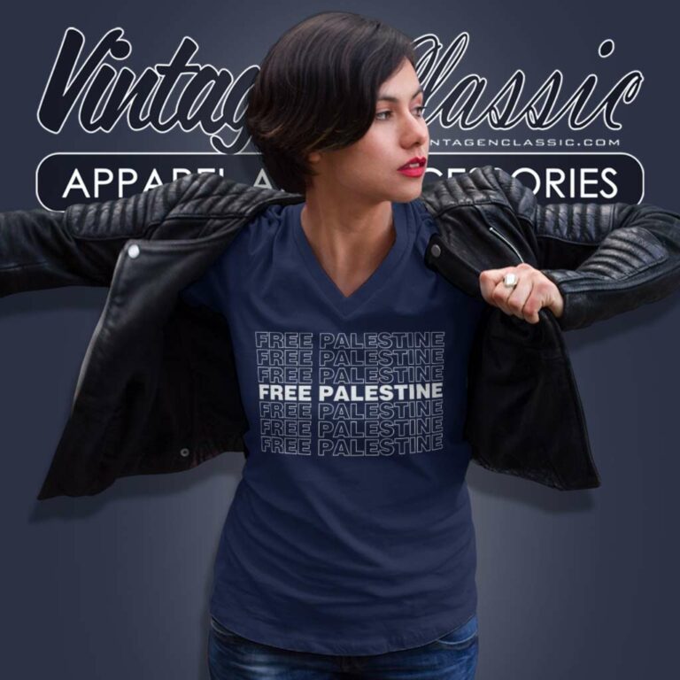 Free Palestine Shirt Human Civil Rights V Neck TShirt Free Palestine Shirt Human Civil Rights V Neck TShirt