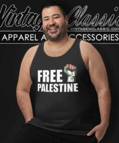 Free Palestine Shirt I Stand With Palestine Gaza Aid Tank Top Racerback