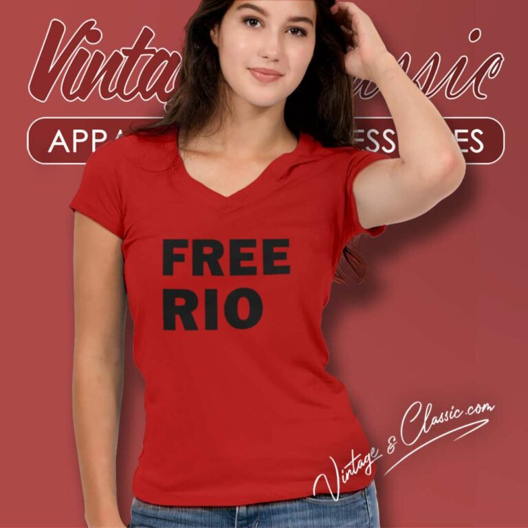 Free Rio Shirt Jack Harlow Rio Da Yung Og V Neck TShirt Free Rio Shirt Jack Harlow Rio Da Yung Og V Neck TShirt