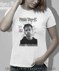 Free Tay K Free Palestine Women TShirt