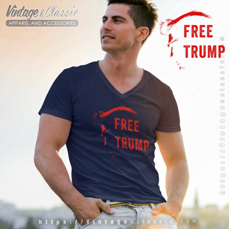 Free Trump Usa Patriot Donald Trump 2024 V Neck TShirt Free Trump Usa Patriot Donald Trump 2024 V Neck TShirt