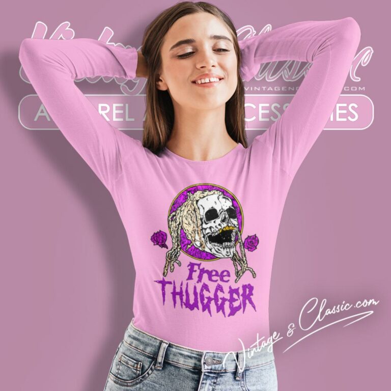 Free Young Thug Free Thugger Long Sleeve Tee Free Young Thug Free Thugger Long Sleeve Tee