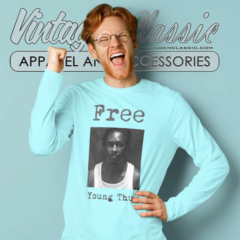 Free Young Thug Jeffery Long Sleeve Tee Free Young Thug Jeffery Long Sleeve Tee
