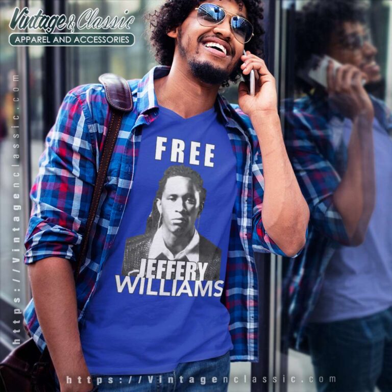 Free Young Thug Jeffery Williams V Neck TShirt Free Young Thug Jeffery Williams V Neck TShirt