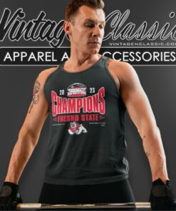 Fresno State Bulldogs Isleta New Mexico Bowl Champions 2023 Tank Top Racerback