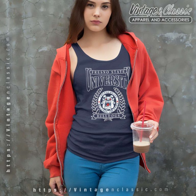 Fresno State Bulldogs Shirt California State University Tank Top Racerback 1 Fresno State Bulldogs Shirt California State University Tank Top Racerback 1