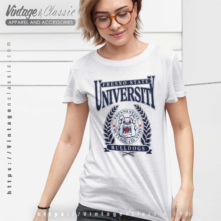 Fresno State Bulldogs Shirt California State University Women TShirt 1 Fresno State Bulldogs Shirt California State University Women TShirt 1