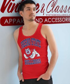 Fresno State University Bulldogs Ncaa Tank Top Racerback