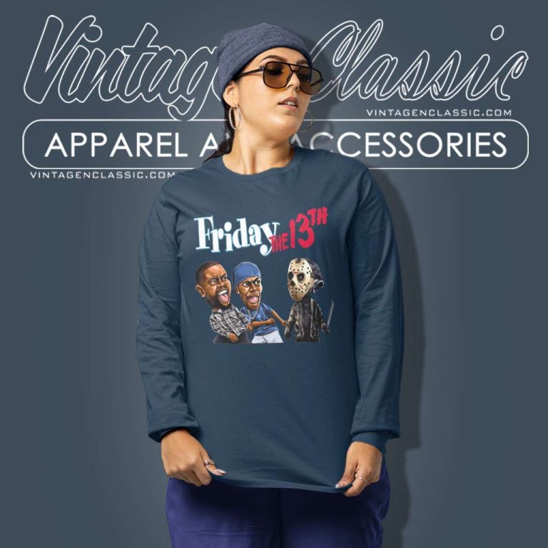 Friday Movie Halloween Shirt The 13th Horror Long Sleeve Tee Friday Movie Halloween Shirt The 13th Horror Long Sleeve Tee