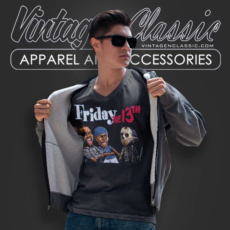 Friday Movie Halloween Shirt The 13th Horror V Neck TShirt Friday Movie Halloween Shirt The 13th Horror V Neck TShirt