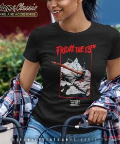 Friday The 13th Axe Poster Women TShirt