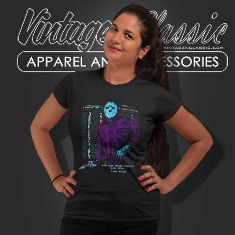 Friday The 13th Game Over Women TShirt Friday The 13th Game Over Women TShirt