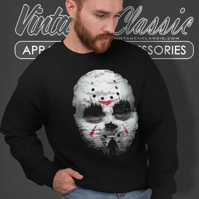 Friday The 13th Jason Shirt Horror Movie Sweatshirt Friday The 13th Jason Shirt Horror Movie Sweatshirt