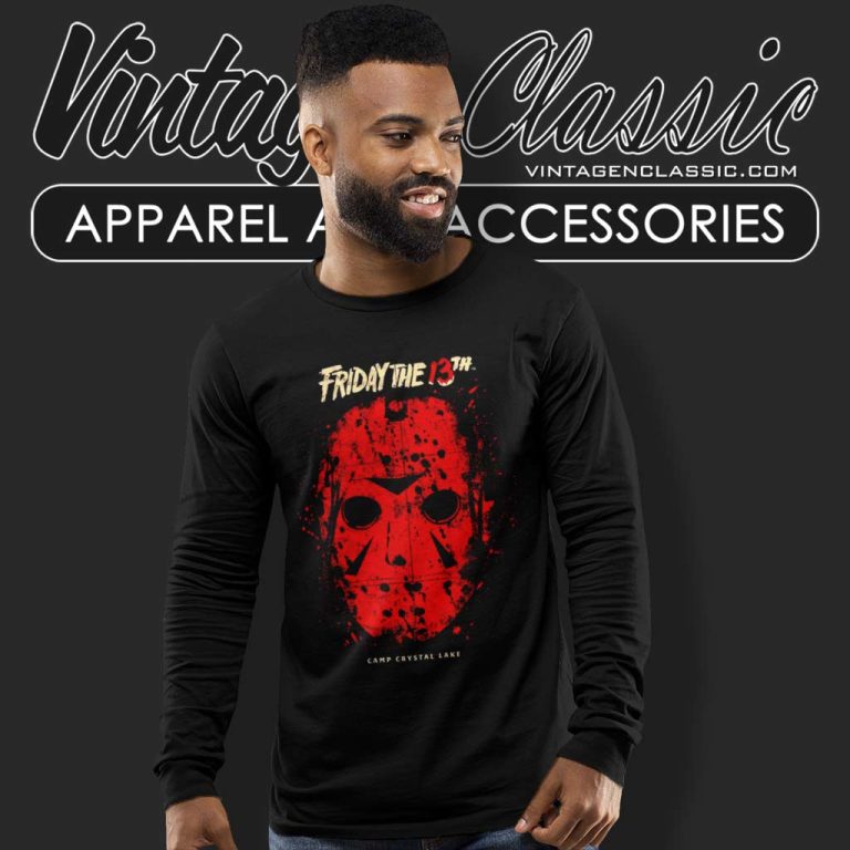 Friday The 13th Shirt Camp Crystal Lake Long Sleeve Tee Friday The 13th Shirt Camp Crystal Lake Long Sleeve Tee