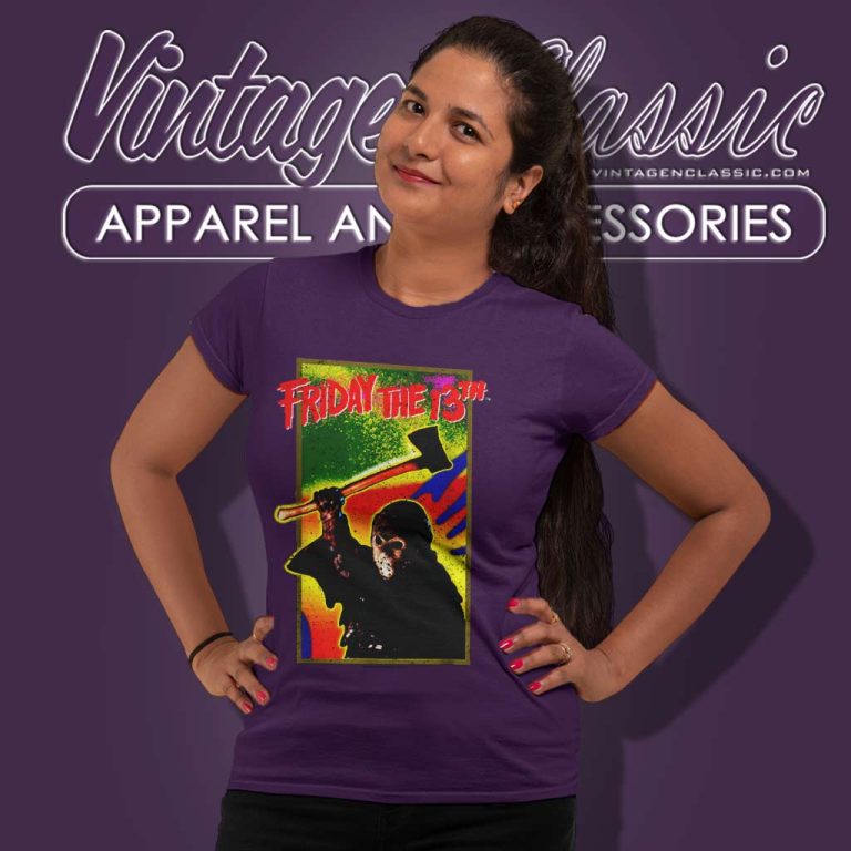 Friday The 13th Shirt Halloween Movies Women TShirt Friday The 13th Shirt Halloween Movies Women TShirt