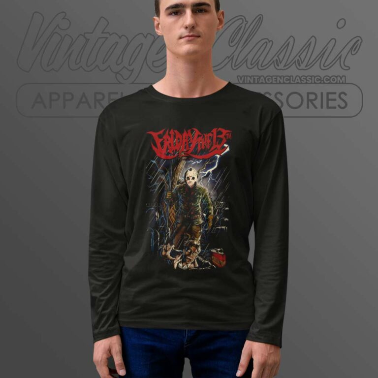 Friday The 13th Unleashed Game Longsleeve Friday The 13th Unleashed Game Longsleeve