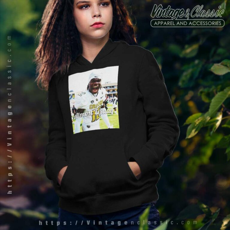 Almost Friday Travis Hunter Colorado Buffaloes Hoodie Almost Friday Travis Hunter Colorado Buffaloes Hoodie