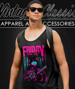 Friday Walk Game Shirt Jason 13th Tank Top Racerback