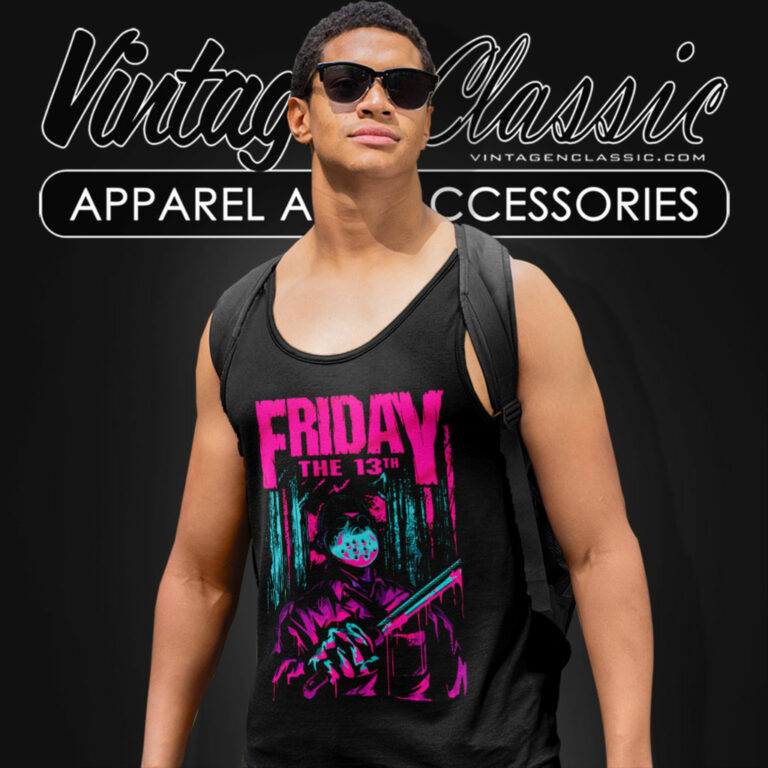 Friday Walk Game Shirt Jason 13th Tank Top Racerback Friday Walk Game Shirt Jason 13th Tank Top Racerback