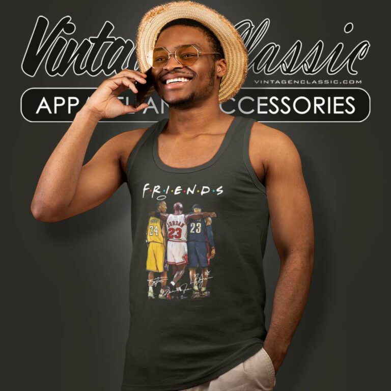Friends Bryant Jordan Lebron Kobe Bryant Tank Top Racerback Friends Bryant Jordan Lebron Kobe Bryant Tank Top Racerback