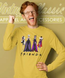 Friends Disney Villains Long Sleeve Tee