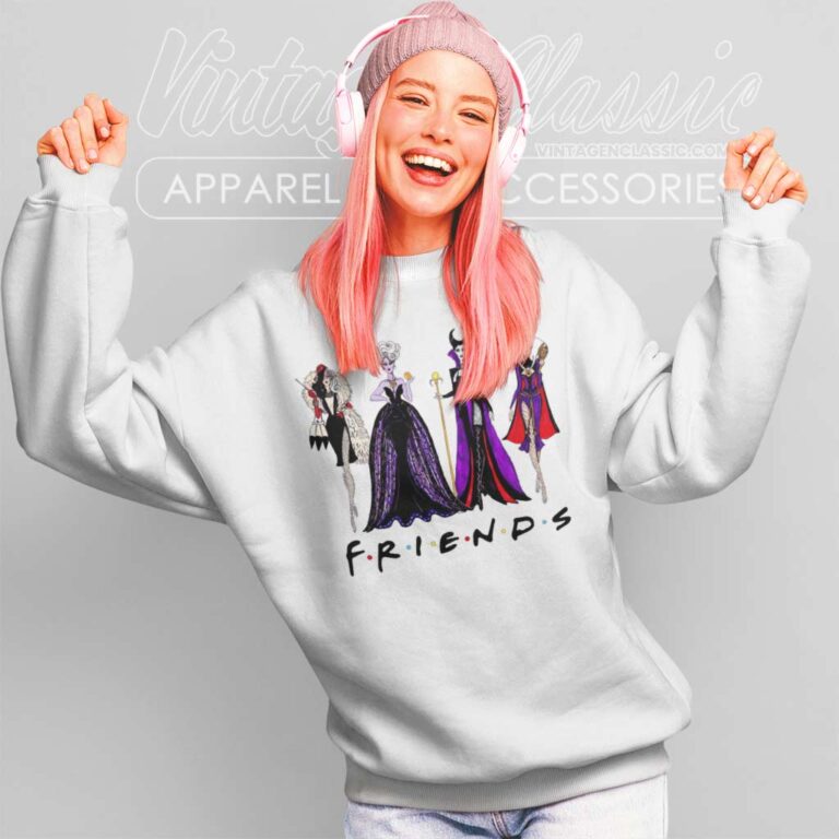 Friends Disney Villains Sweatshirt Friends Disney Villains Sweatshirt