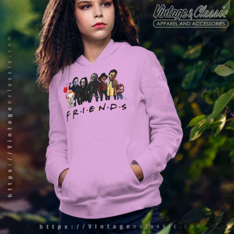 Friends Horror Characters Hoodie Friends Horror Characters Hoodie