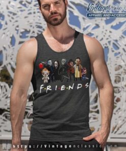 Friends Horror Characters Shirt 6 Friends Horror Characters Tank Top Racerback