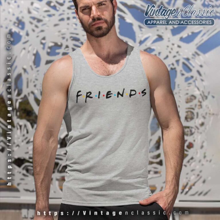 Friends Iconic Logo Tank Top Racerback Friends Iconic Logo Tank Top Racerback