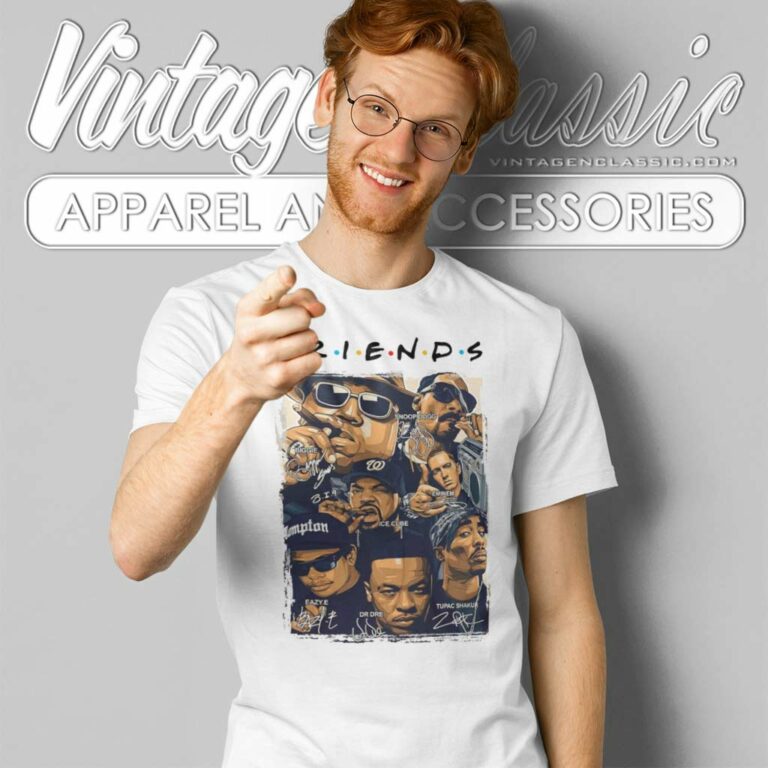 Friends Rapper Shirt Eminem Eazy E Ice Cube Snoop Dogg Biggie Tupac Shakur T Shirt Friends Rapper Shirt Eminem Eazy E Ice Cube Snoop Dogg Biggie Tupac Shakur T Shirt