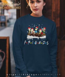 Friends Snoopy Christmas Snowy Friends Snoopy Christmas Snowy Sweatshirt