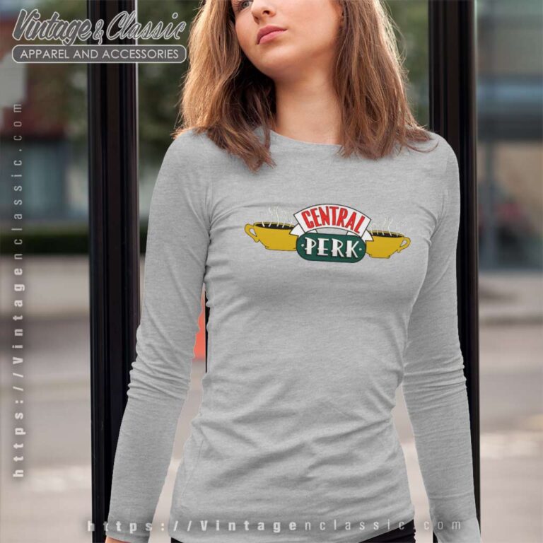Friends Tv Show Central Perk Long Sleeve Tee Friends Tv Show Central Perk Long Sleeve Tee