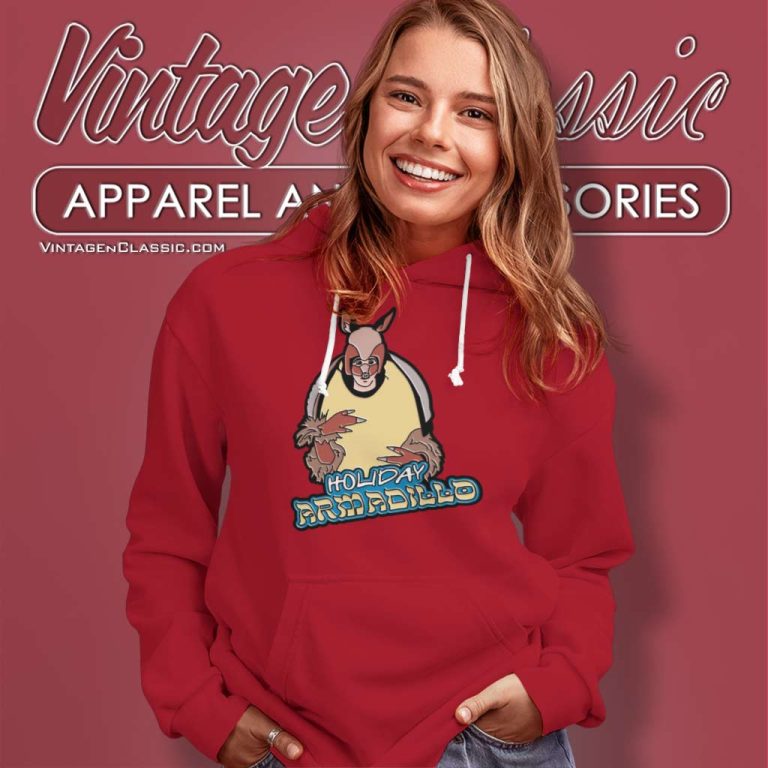 Friends Tv Show Holiday Armadillo Hoodie Friends Tv Show Holiday Armadillo Hoodie