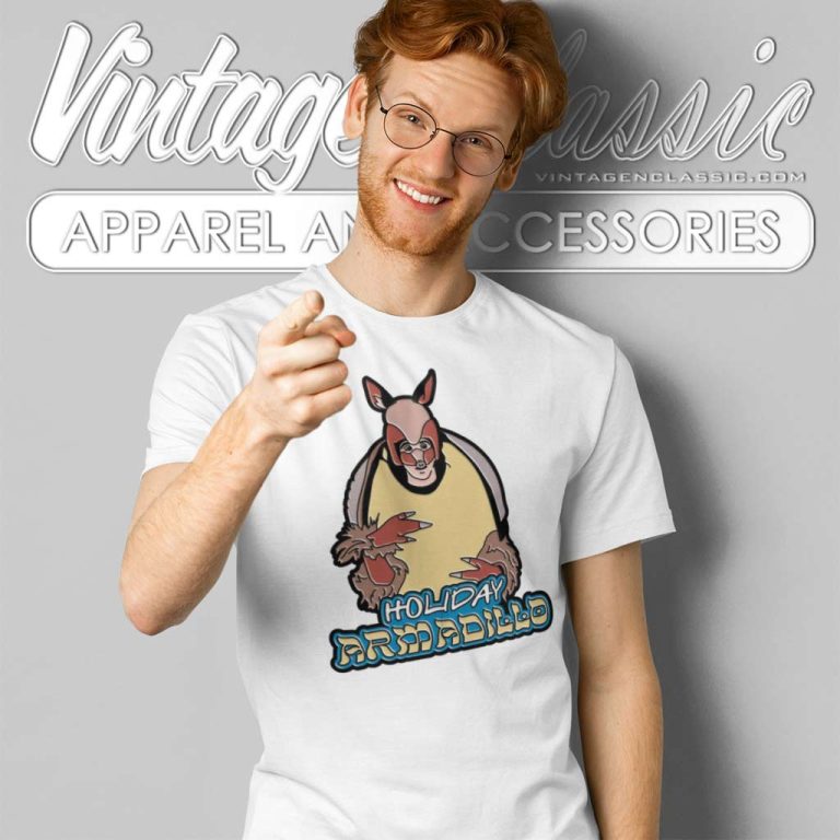 Friends Tv Show Holiday Armadillo T Shirt Friends Tv Show Holiday Armadillo T Shirt