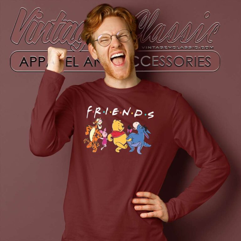 Friends Winnie The Pooh Long Sleeve Tee Friends Winnie The Pooh Long Sleeve Tee