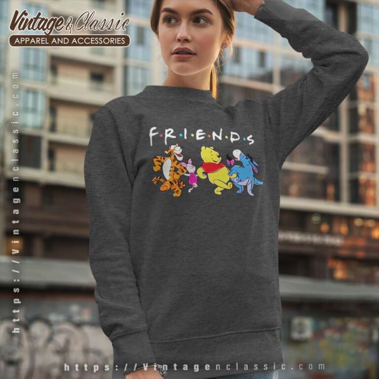 Friends Winnie The Pooh Sweatshirt Friends Winnie The Pooh Sweatshirt
