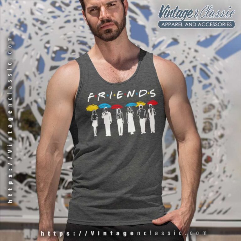 Friends With Umbrellas Tank Top Racerback Friends With Umbrellas Tank Top Racerback