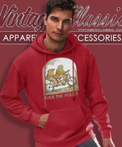 Frog And Toad F The Police Hoodie