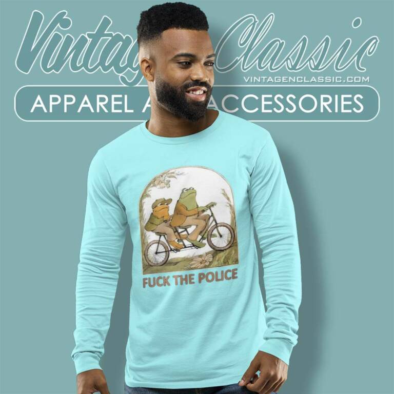 Frog And Toad F The Police Long Sleeve Tee Frog And Toad F The Police Long Sleeve Tee