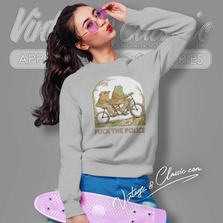 Frog And Toad F The Police Sweatshirt Frog And Toad F The Police Sweatshirt