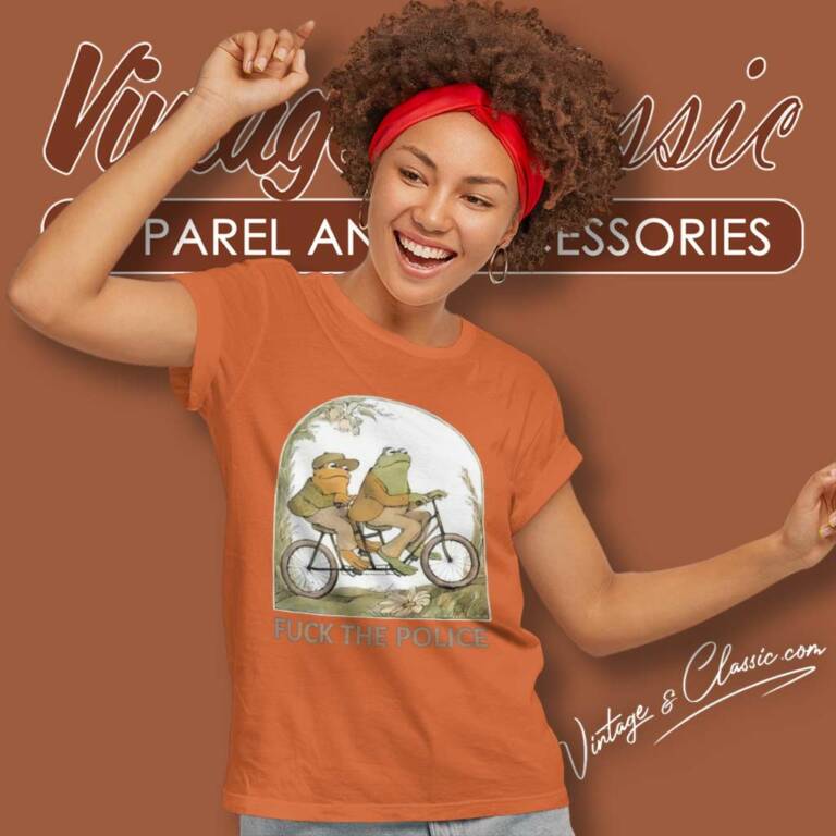 Frog And Toad F The Police Women TShirt Frog And Toad F The Police Women TShirt