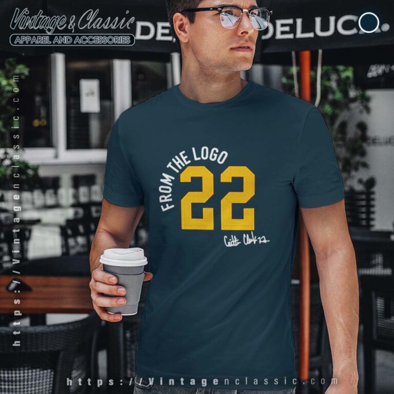 From The Logo 22 Caitlin Clark Tshirt From The Logo 22 Caitlin Clark Tshirt