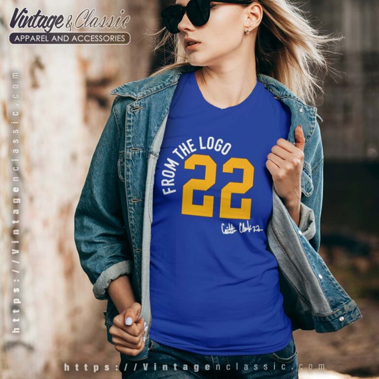 From The Logo 22 Caitlin Clark Vneck From The Logo 22 Caitlin Clark Vneck