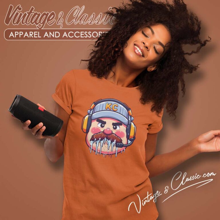 Frozen Andy Reid Icicle Shirt Mustache Women TShirt Frozen Andy Reid Icicle Shirt Mustache Women TShirt