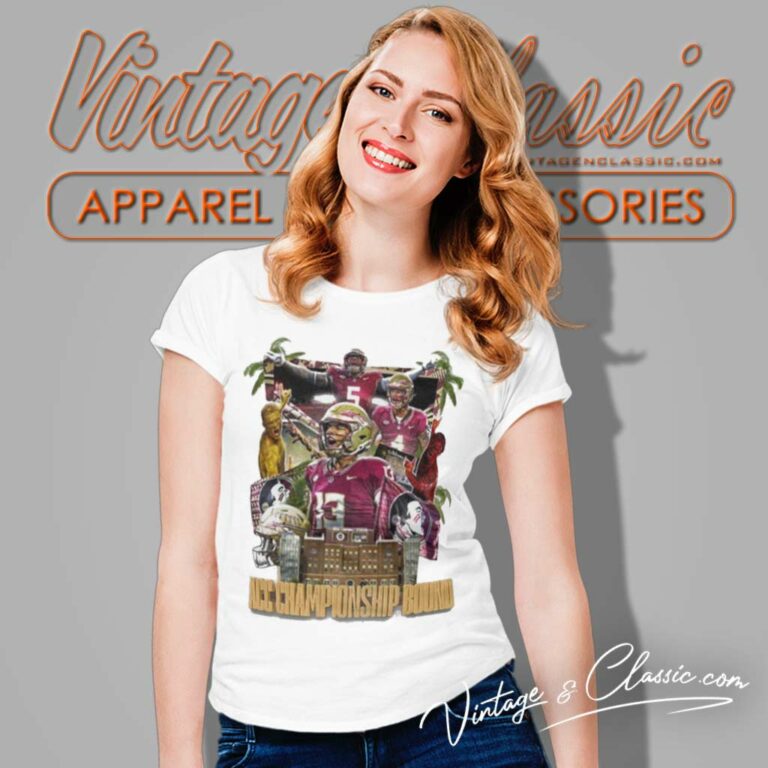 Fsu Acc Championship Bound Accn Shirt Florida State Seminoles Women TShirt Fsu Acc Championship Bound Accn Shirt Florida State Seminoles Women TShirt