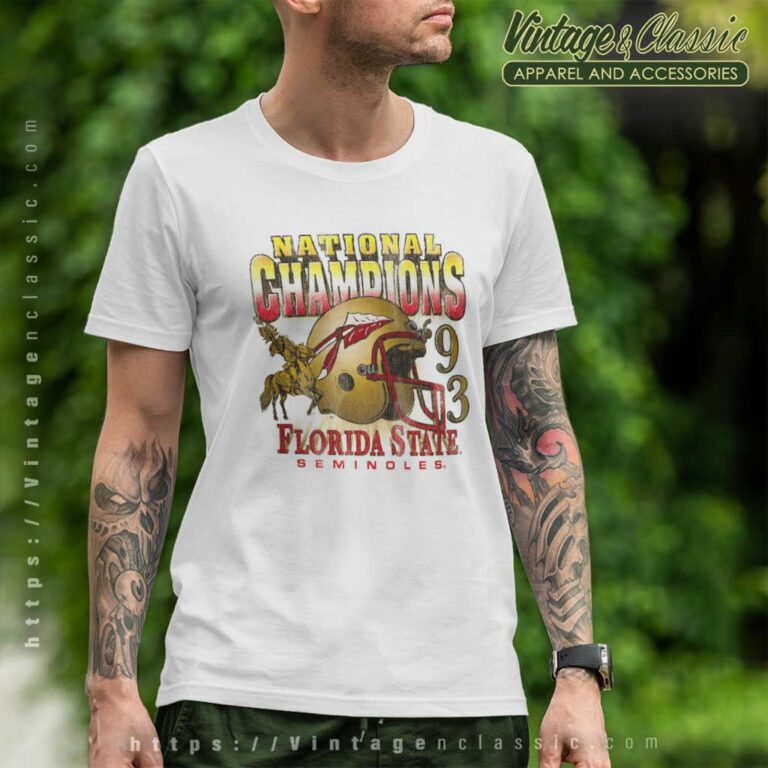 Fsu Florida State Seminoles 93 Shirt National Champions Alumni Hall T Shirt Fsu Florida State Seminoles 93 Shirt National Champions Alumni Hall T Shirt