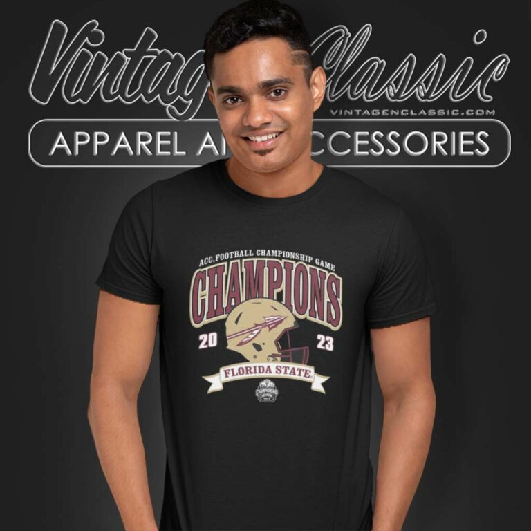 Fsu Florida State Seminoles Acc Football Champions 2023 T Shirt Fsu Florida State Seminoles Acc Football Champions 2023 T Shirt