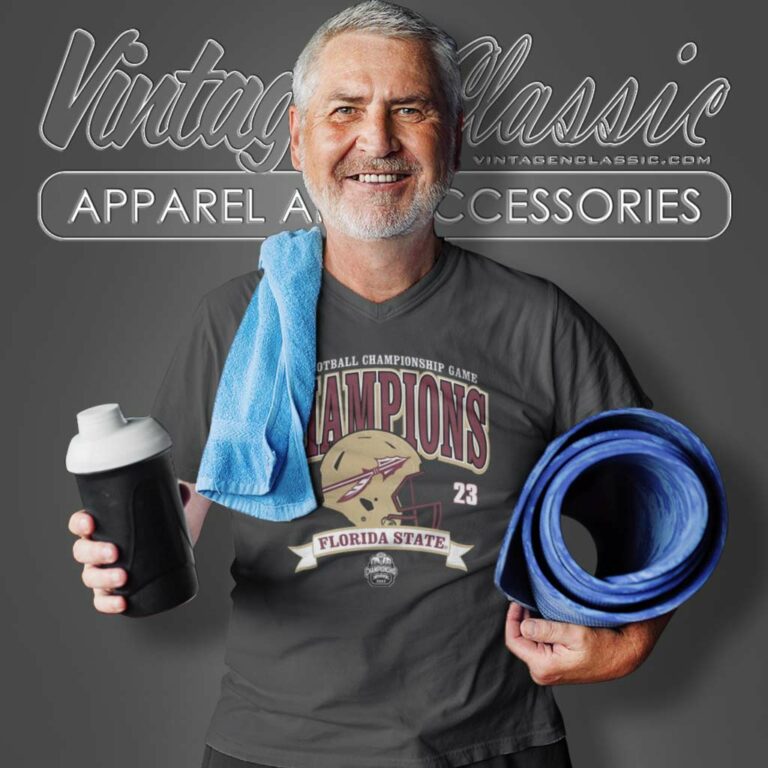 Fsu Florida State Seminoles Acc Football Champions 2023 V Neck TShirt Fsu Florida State Seminoles Acc Football Champions 2023 V Neck TShirt