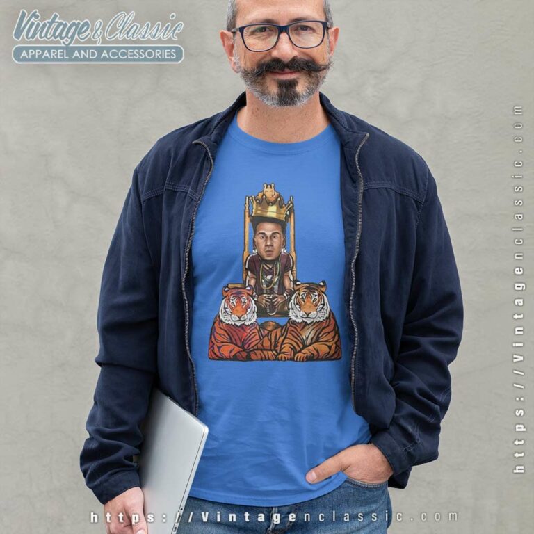 Fsu Jordan Travis Tiger King Shirt Qb Jordan Travis 13 Long Sleeve Tee Fsu Jordan Travis Tiger King Shirt Qb Jordan Travis 13 Long Sleeve Tee